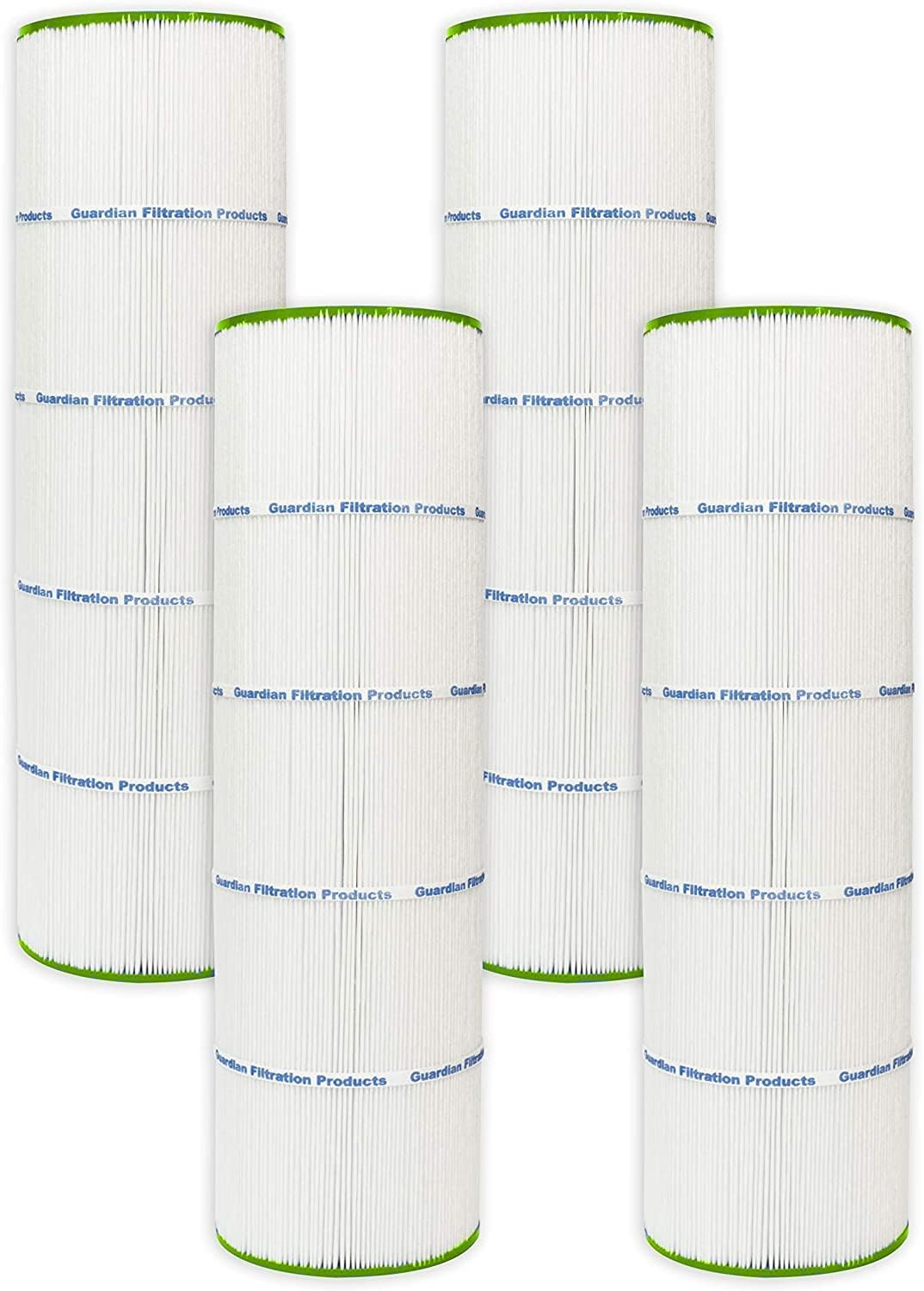 Guardian Filtration Products Pool Filter Cartridge 727-174-04 Four-Pack Replacement for Unicel C-7468, Pleatco PJAN 115, Filbur FC-0810 | Compatible with Jandy Industries CL460 / CV460