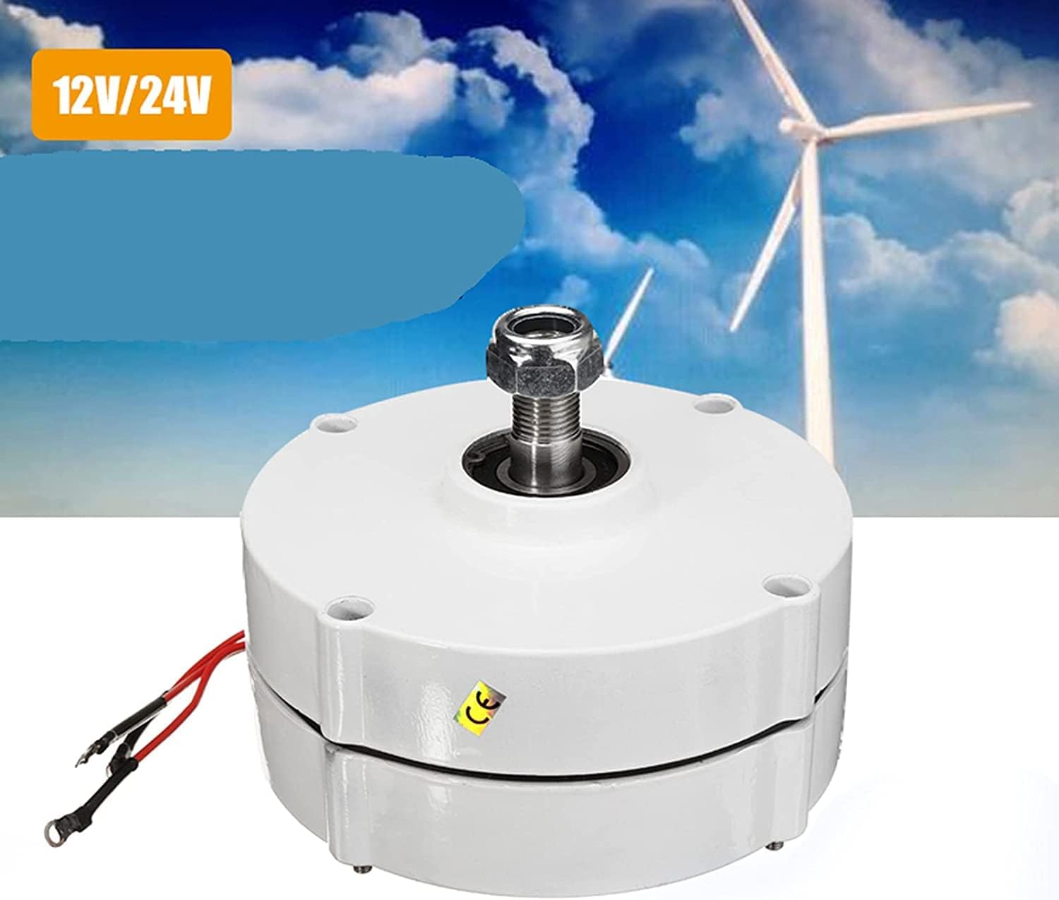 LiuSj JUnSt 5000W 12V 24V 48V Gearless Permanent Magnet Generator AC Alternators Wind Turbine DIY, for Use in Vertical Or Horizontal Wind Turbines