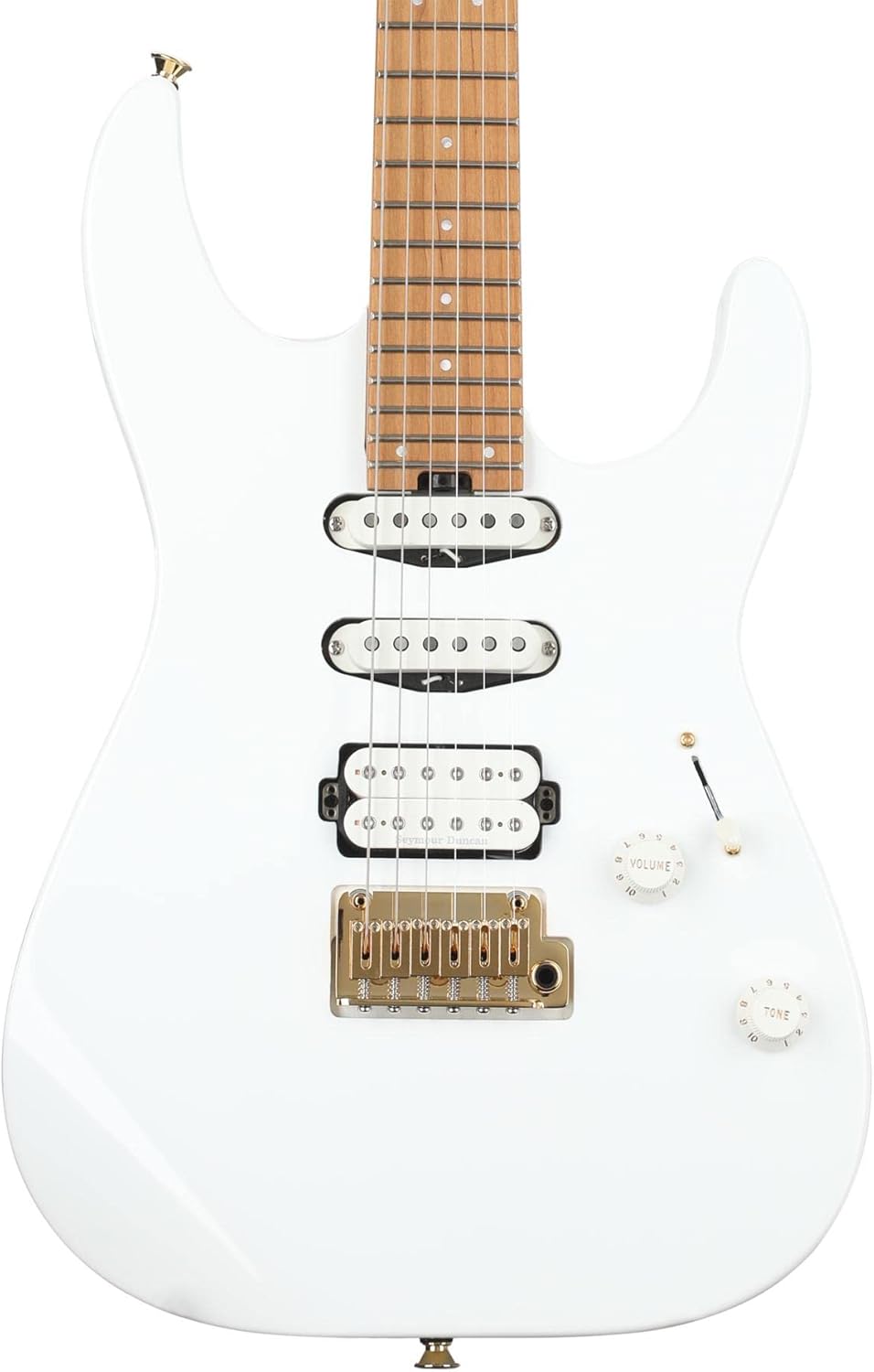 Charvel Pro-Mod DK24 HSS Electric Guitar - Snow White