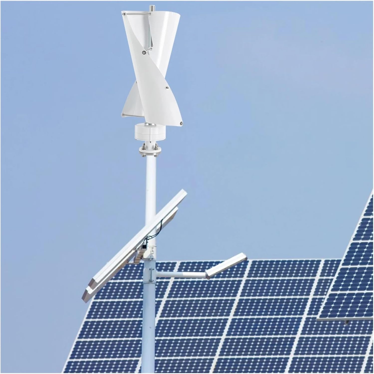 Wind Generator, Wind Vertical Axis Generator with Controller Power Generation 24V/12V,for Home, Farm, RVs, Boats(100W24V)