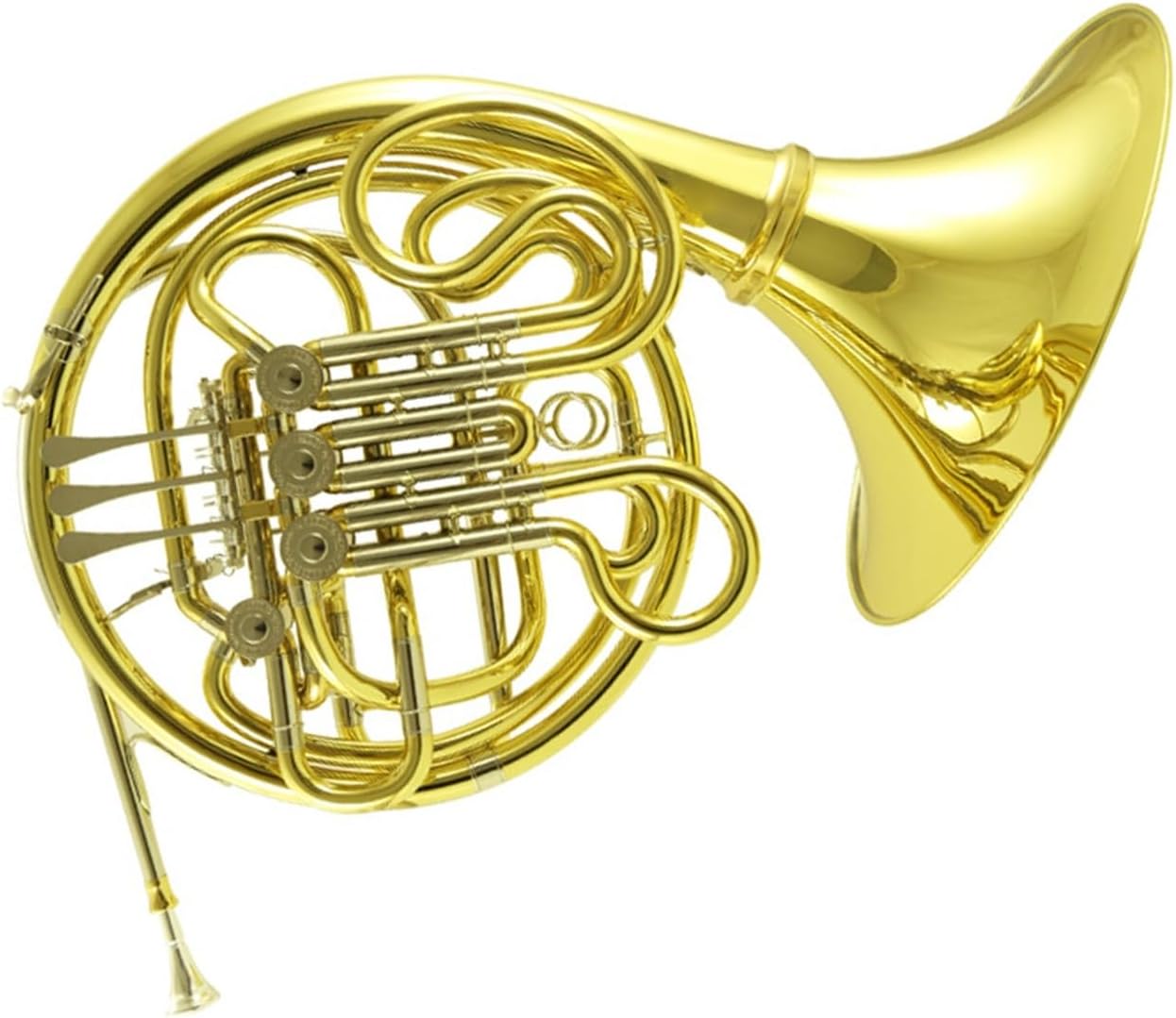 4 Key French Horn French Horn Four Key Double Row Split B Flat To F Key Professional Musical Instrument