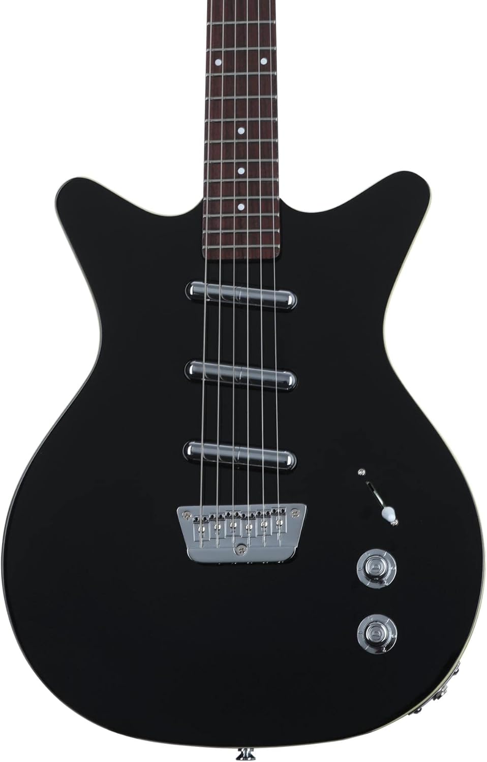 Danelectro '59 Triple Divine Electric Guitar - Black
