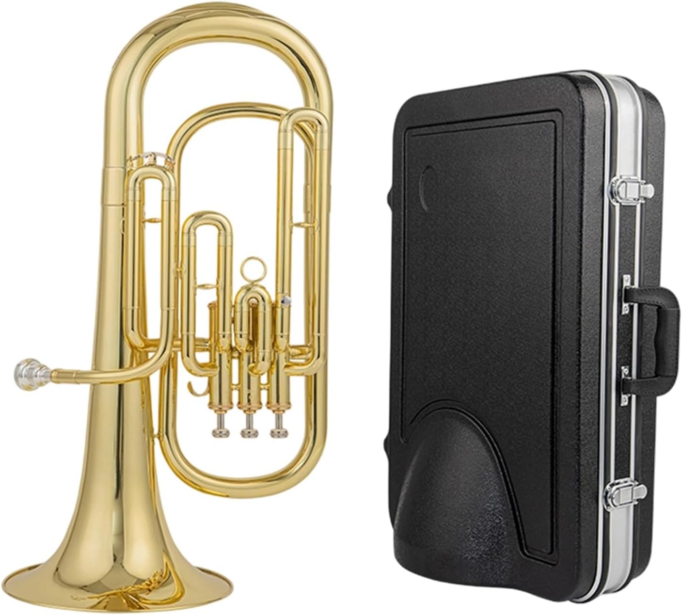Tenor Horn Euphonium Three Key B Flat Professional Instrument Euphonium All-brass Instrument(2)