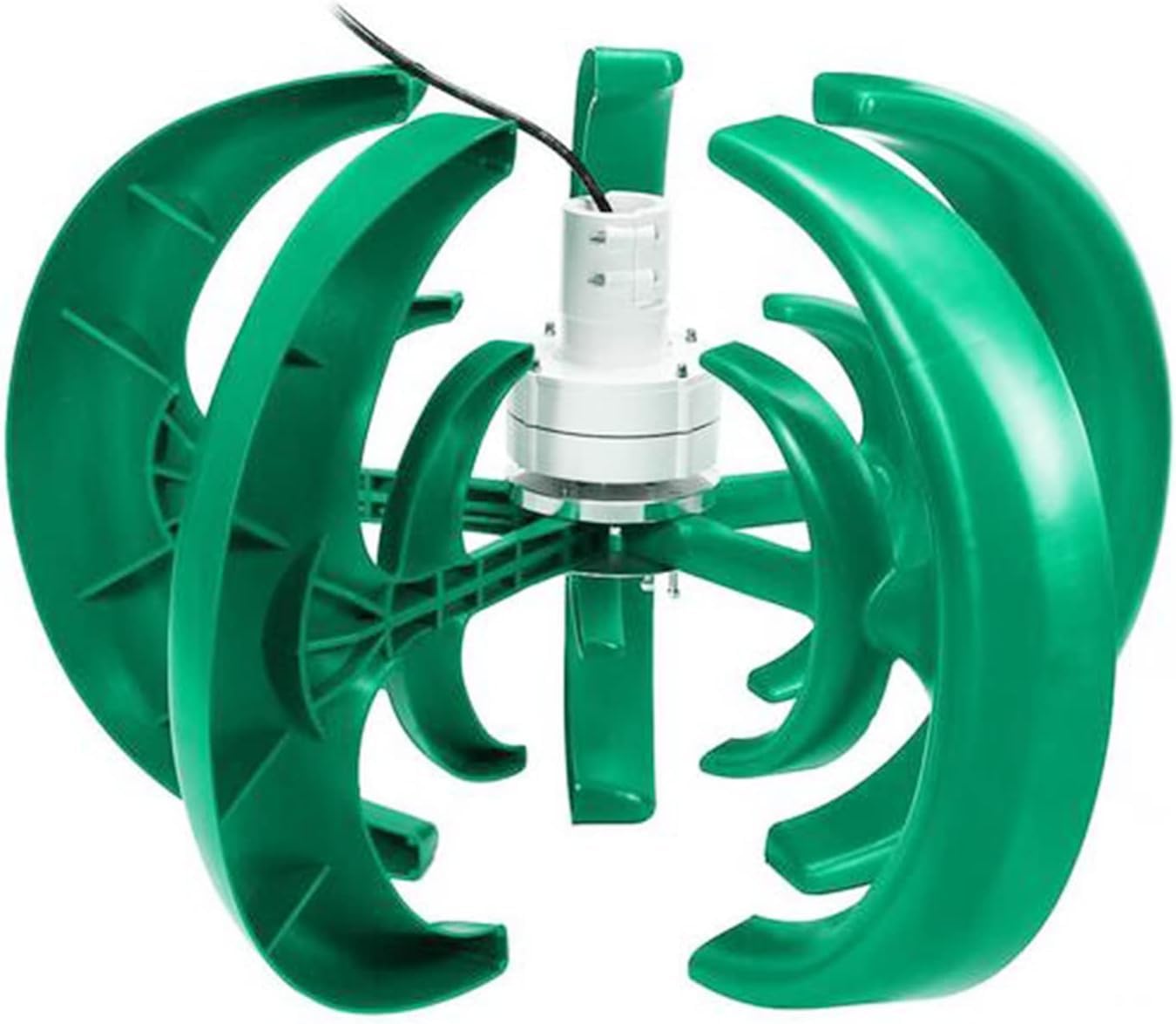 8000W Vertical Axis Wind Turbines Generator Lantern, 5 Blades Motor Kit Windmill Energy Charge Turbines + 20 Years of Service Life