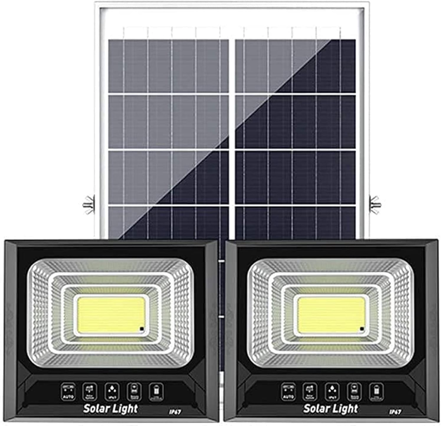 Courtyard Light Solar Lights Outdoor Garden Solar Led Flood Light Remote, 300W 500W 800W Dusk to Dawn Ip67 Waterproof Solar Powered Security Lights Outdoor Garden Street,