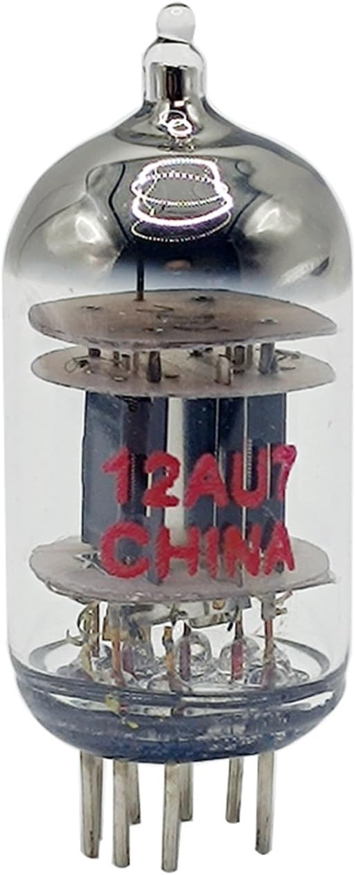 12AX7B 12AU7 Tube Replaces ECC83/ECC82/6N4 for Tube preamplifier HiFi preamplifier DIY Amplifier Audio(1 Pcs,12AU7)