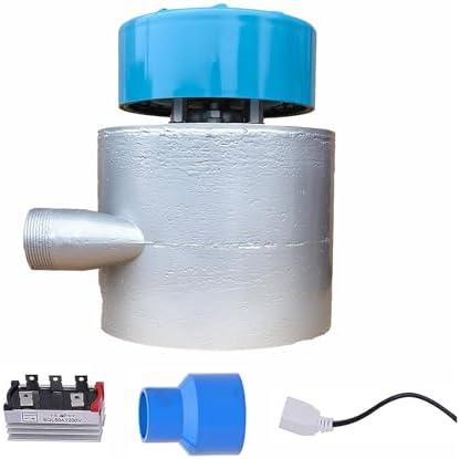 3KW Portable Water Turbine Generator, 110V-230V Mini Hydroelectric Generator with Durable Aluminum Housing for Home Backup Power, Outdoor Lighting, Camping, and Eco-Friendly Energy Solutions