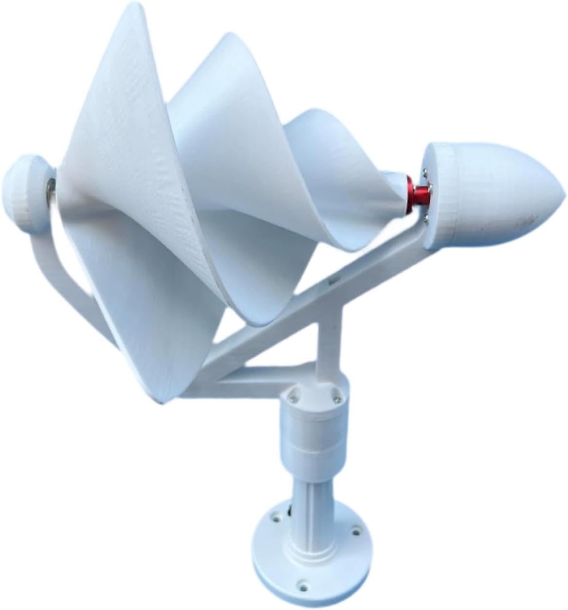 Spiral Wind Turbine Generator Three Phase Brushless Replaces Spare Part Wind Power Generator, Easy to Install for Farm School