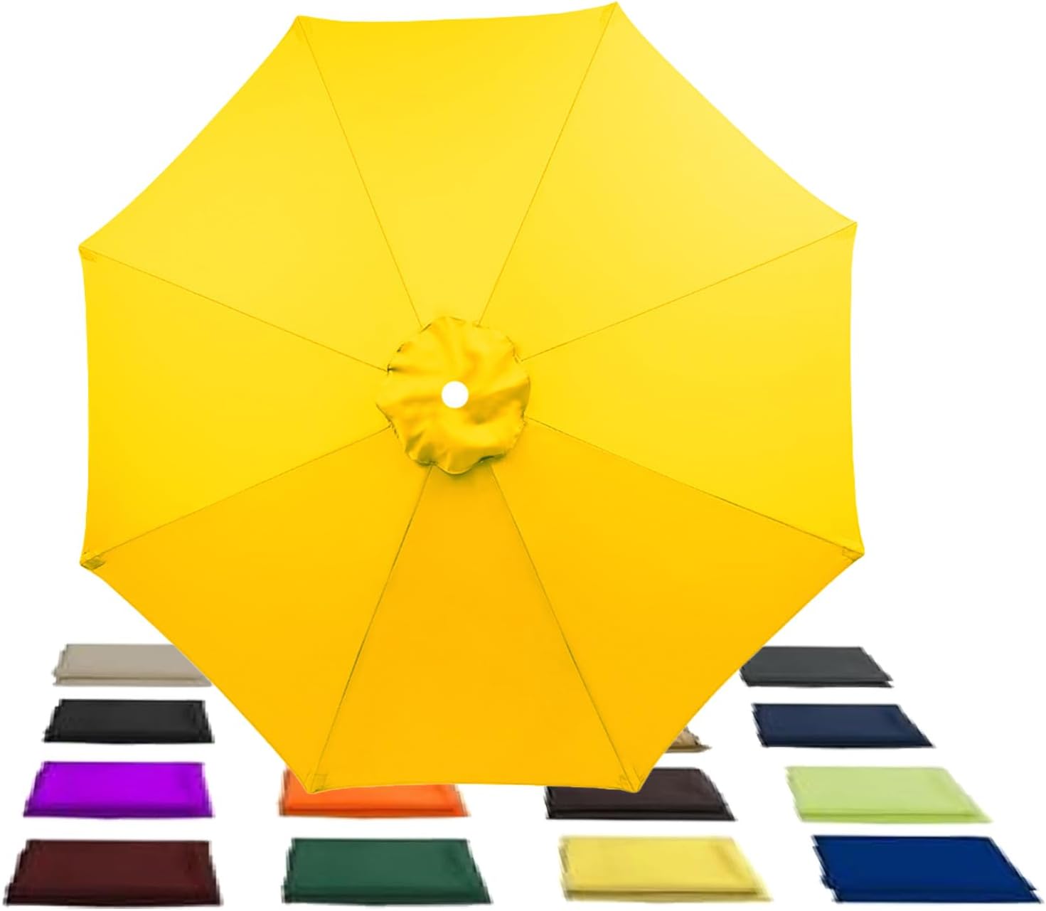 13ft patio umbrella replacement canopy for 8 ribs