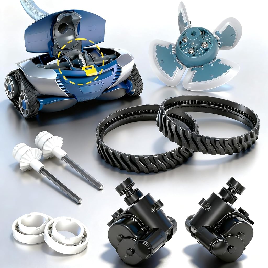 R0796200 Tune Up Kit Replacement for Zodiac MX8 MX8EL MX6 MX6EL Pool Cleaner Vacuum, Rebuild Kit Replace R0524900, R0526100, R0527000, R0525100, R0524700, R0524800
