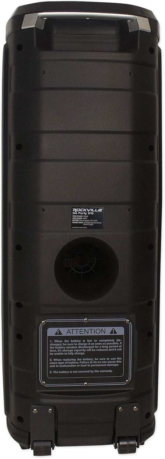 Rockville Go Party X10 Dual 10