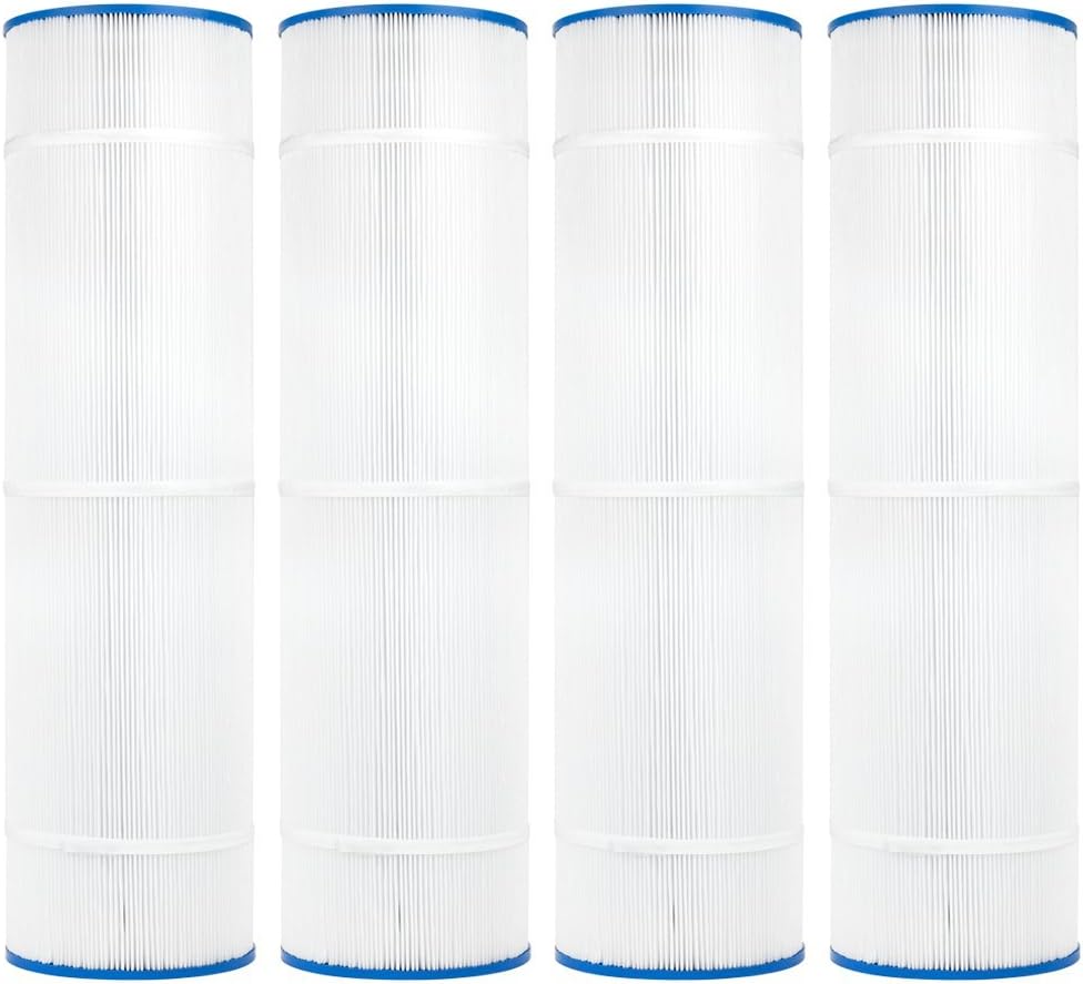 Clear Choice Pool Spa Filter 7.00 Dia x 26.06 in Cartridge Replacement for Pentair Clean & Clear Plus 420 Aladdin 20503, [4-Pack]