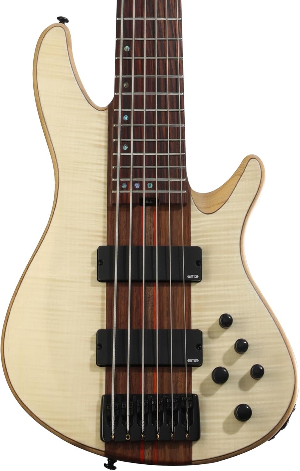 Schecter Charles Berthoud CB-6 6-string Electric Bass - Natural Satin