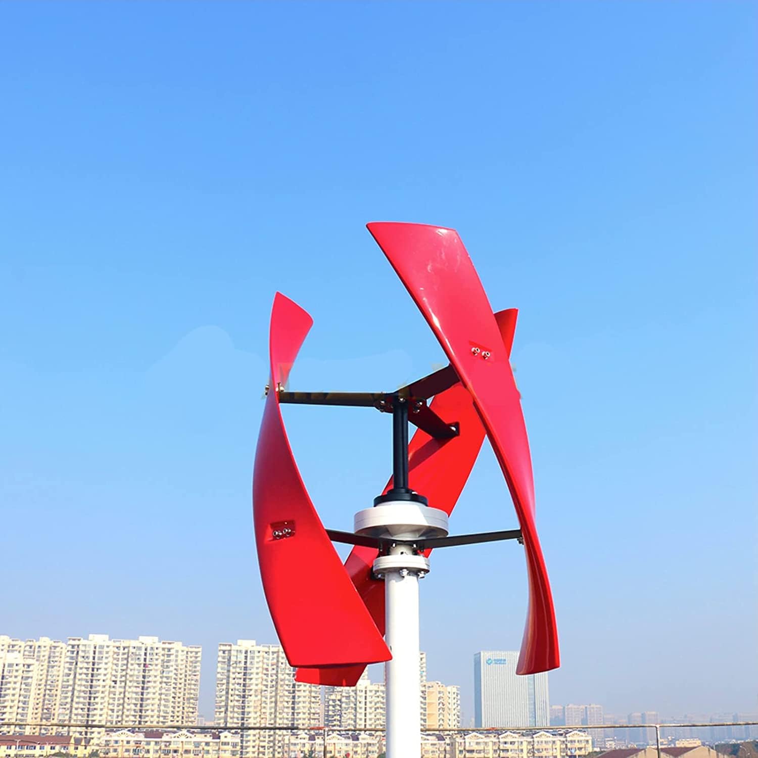 LiuSj JUnSt 3000W12V 24V 48V 220V Vertical Wind Turbine Magnetic Plane Upright Wind Generator for Home Ship
