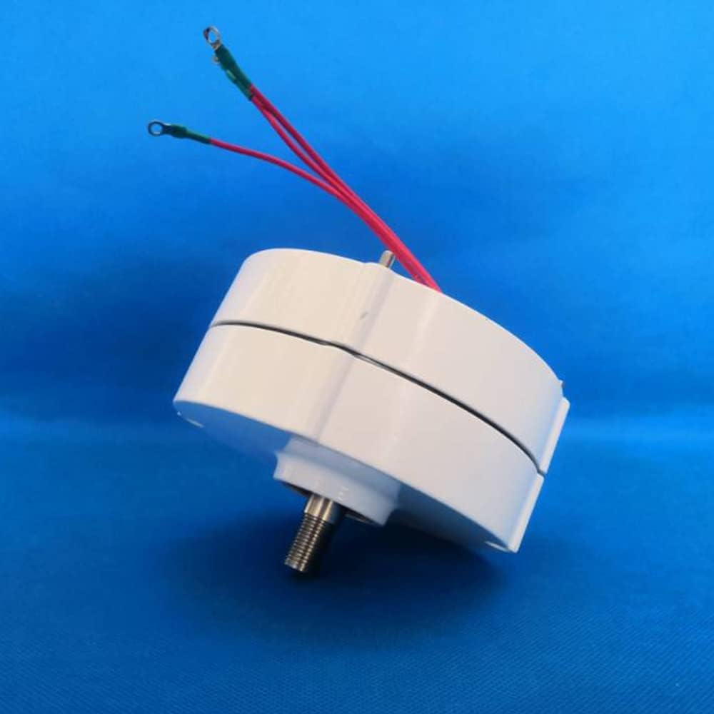 Wind Turbine Generator, 100W 200W 300W 12V/24V Low Speed Permanent Magnet Generator Household Motor DIY Horizontal Wind Turbine Generator,Generator Motor(Without Base,24V_300W)
