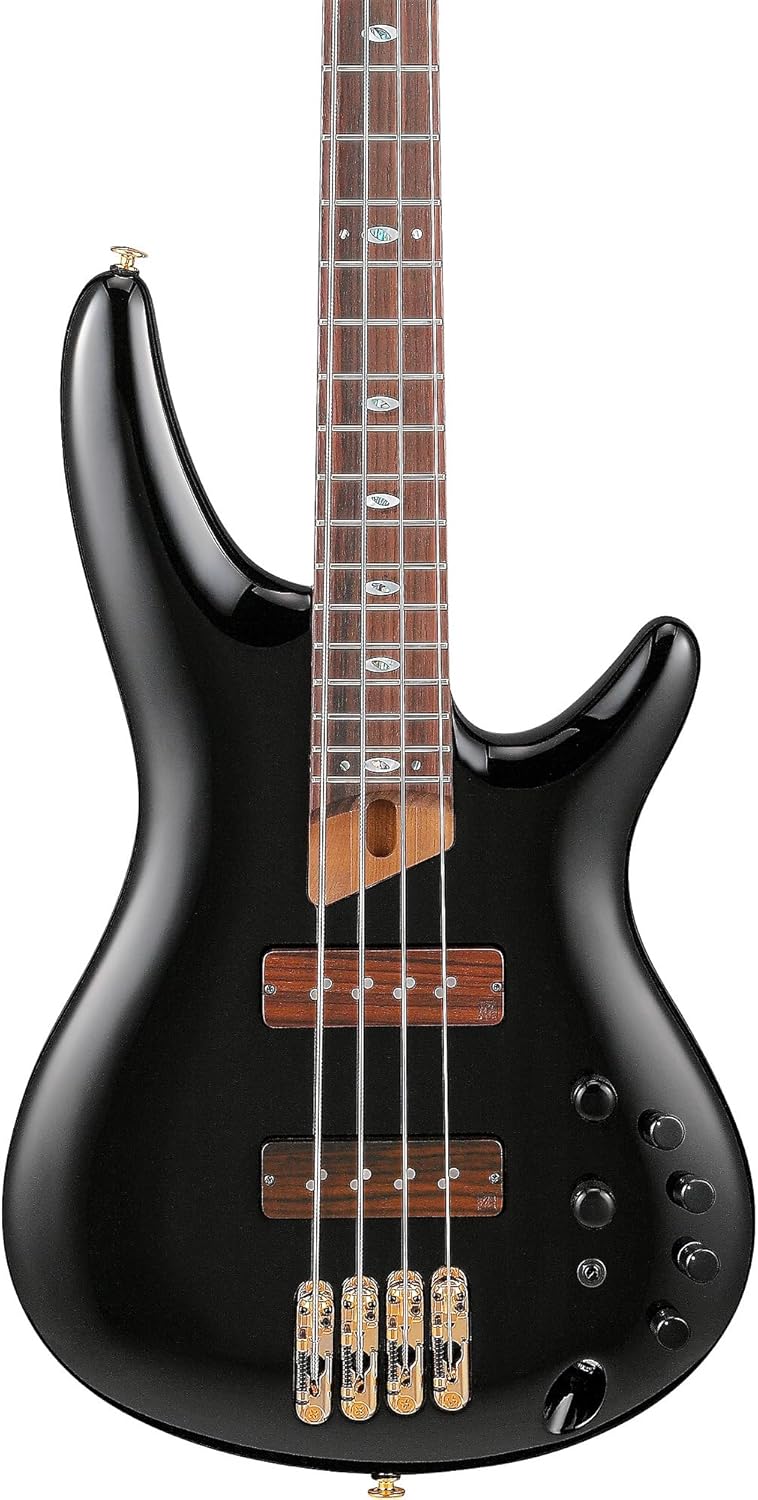 Ibanez SR3500 Prestige 4-String Bass Guitar, Rosewood Fingerboard, Black