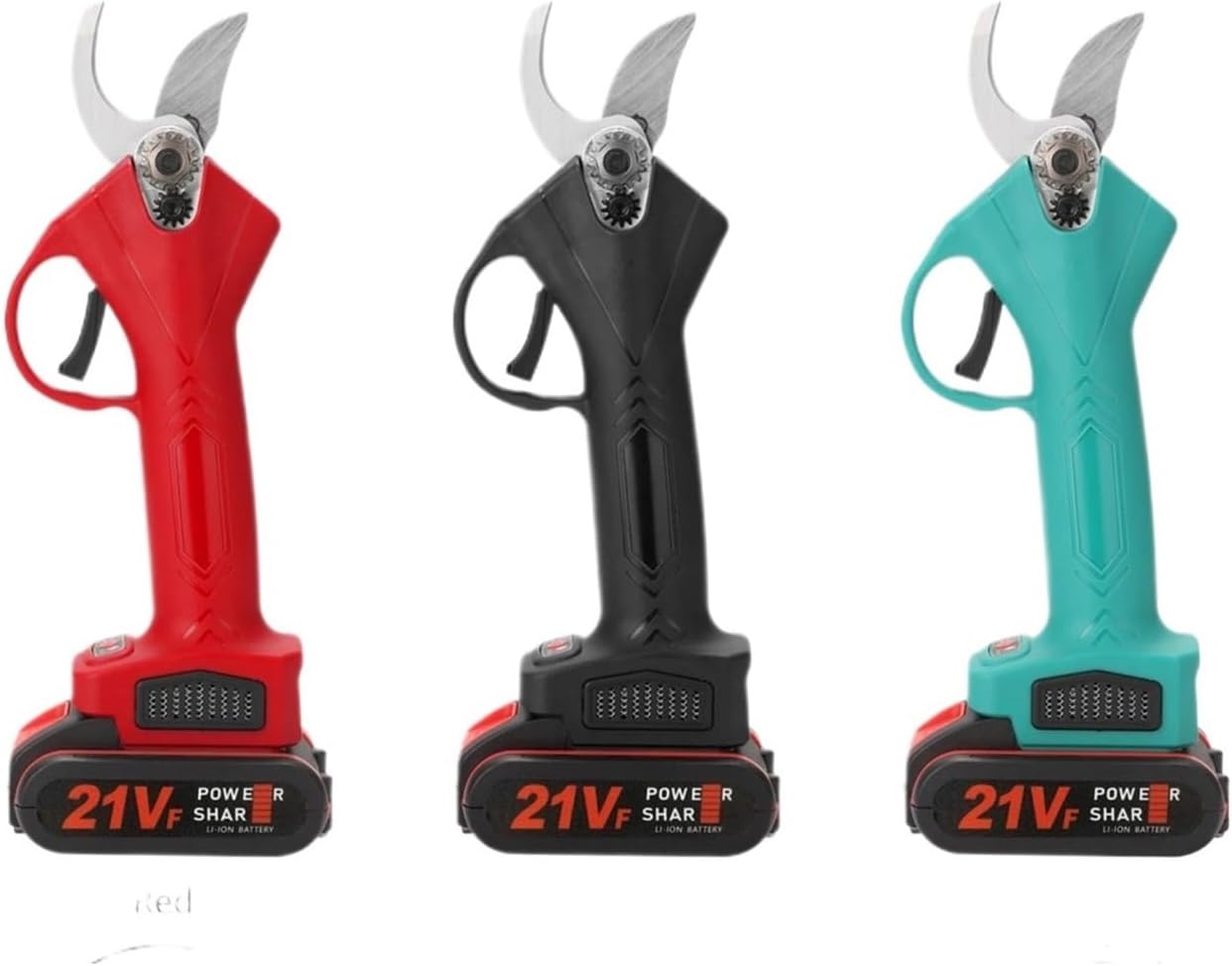 21V Cordless Electric Pruner Pruning Shear Efficient Fruit Tree Bonsai Pruning Branches Cutter Landscaping Garden Scissors Tool(Black)