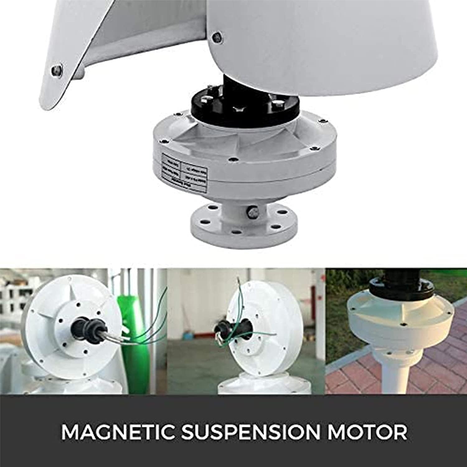 Wind Power Turbine Generator,Free Energy Wind Turbine Generator10000w 12V 24V High Efficient for Home Yacht Farm Low Wind Speed Start