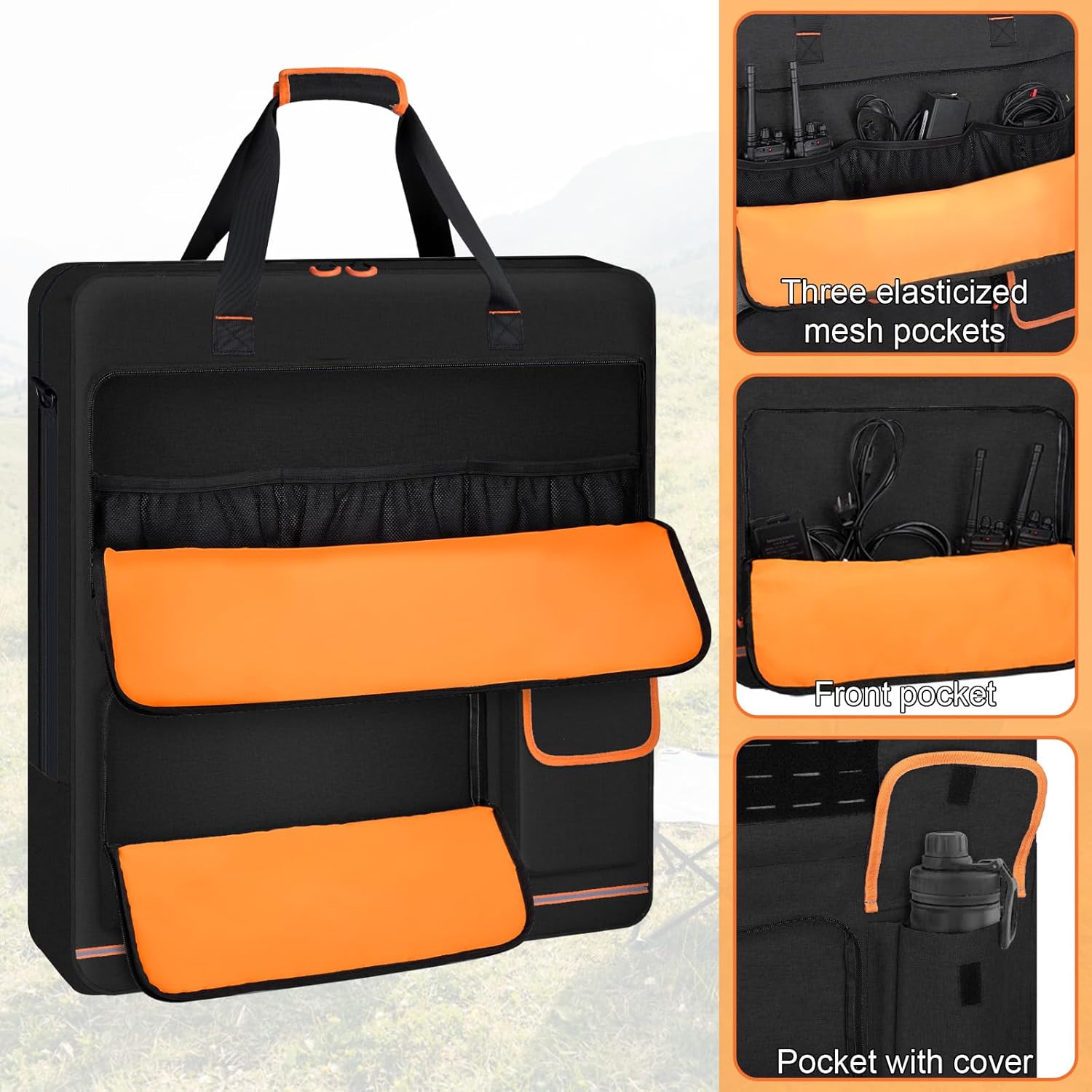 Solar Panel Storage Bag and Portable Station Bag Compatible with Jackery Explorer 500 and Jackery SolarSaga 100W 100X 200W