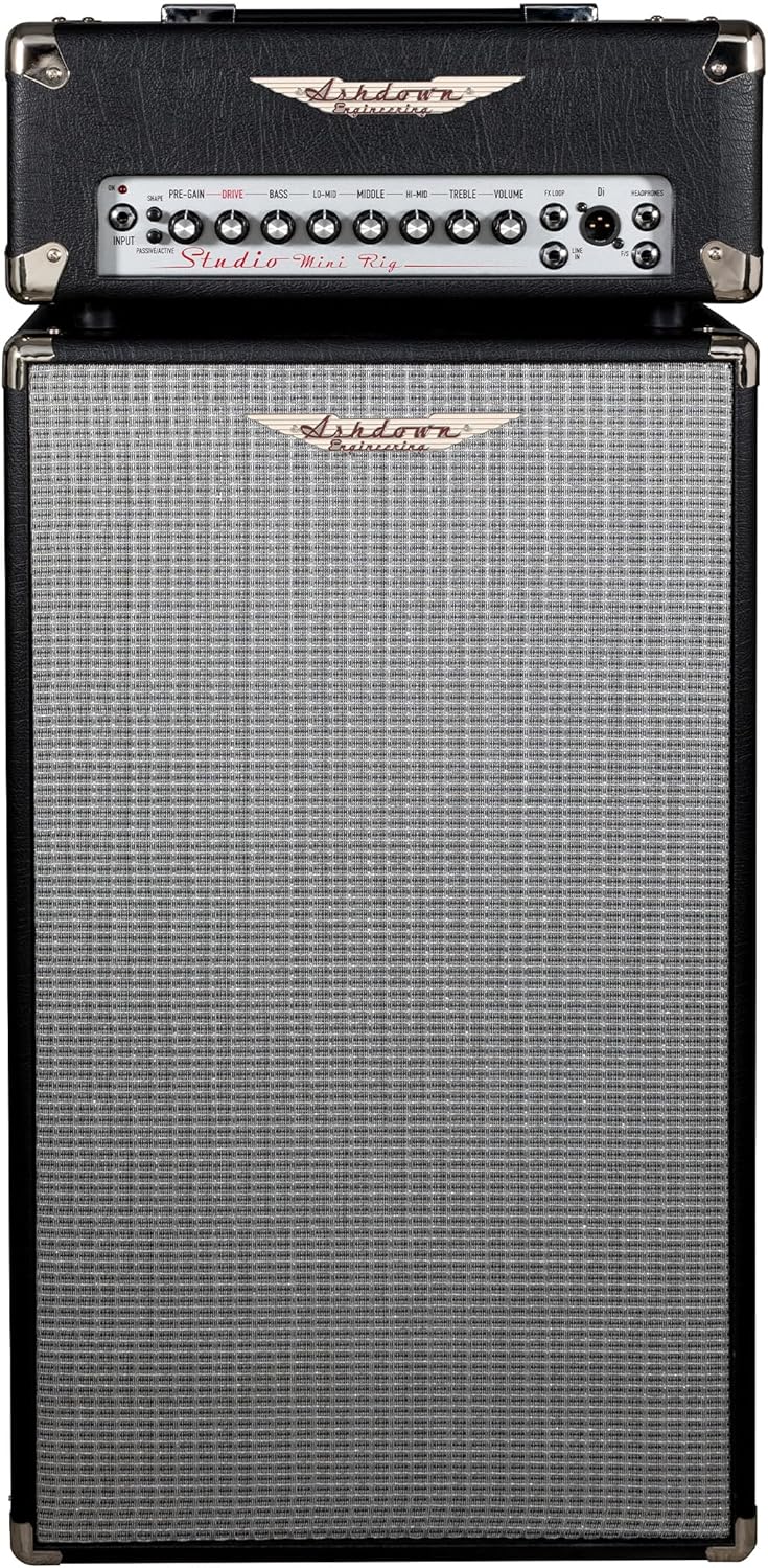 Ashdown Studio MiniRig 2 x 10-inch 250-watt Bass Head and Cabinet