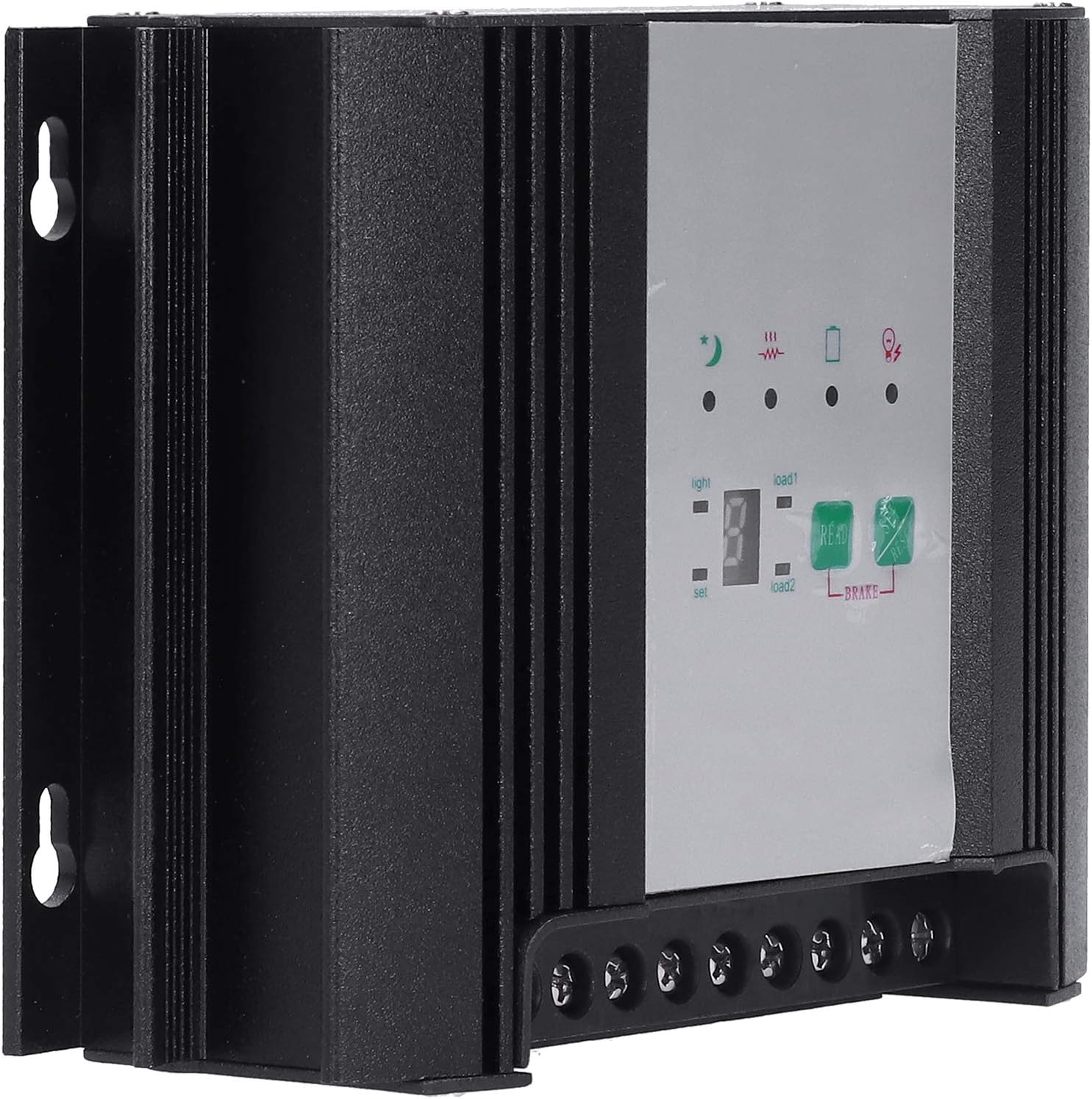 600W Wind 300W Solar Energy Hybrid Controller, DC24V Intelligent LED Display, Aluminum Alloy Material, High Charging Efficiency for Wind Solar Power Generation System