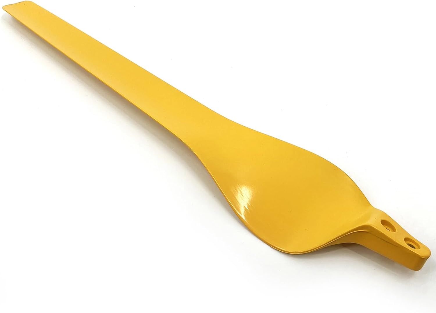 580mm-1200mm Wind Turbine Generator Blade 3 Blades Wind Generator Blades, Horizontal Axis Wind Turbine Blades, Yellow Nylon Fiber Blades for DIY Wind Turbines Easy Installation,Yellow,1200mm