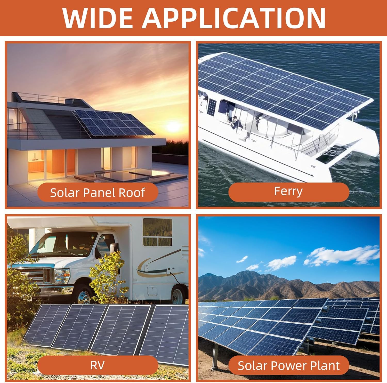 10AWG Solar Panel Extension Cable - 100FT Red + 100FT Black with Female and Male Connectors for Home, Boat, and RV Solar Panels