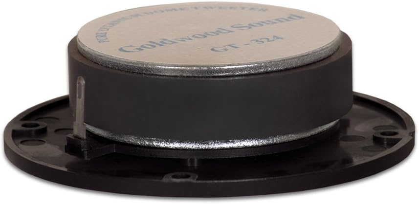 Goldwood Sound, Inc. Sound Module, Titanium Dome Tweeters 120 Watt Each 8ohm Replacement Round 40 Tweeter Pack (GT-324-40)