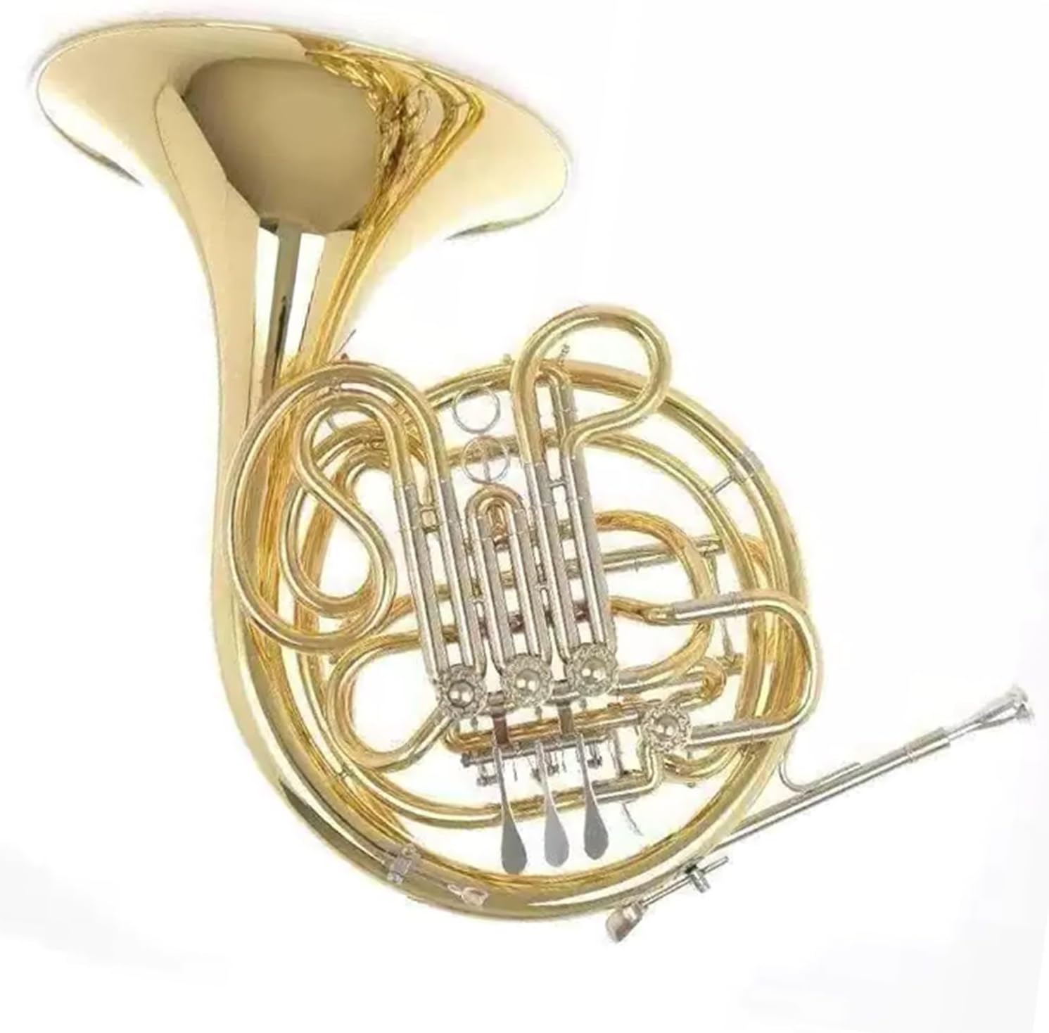 4 Key French Horn French Horn 4 Key Double Row Gold Bronze B Flat Or F Performance Or Practice Split(2)