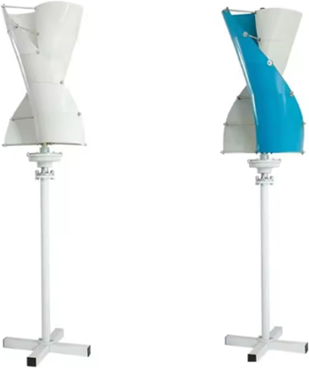 CHRISK Vertical Axis Wind Turbine 9000W Small Wind Turbine Kit Wind and Solar Complementary Street Light Marine Monitoring Wind Turbine