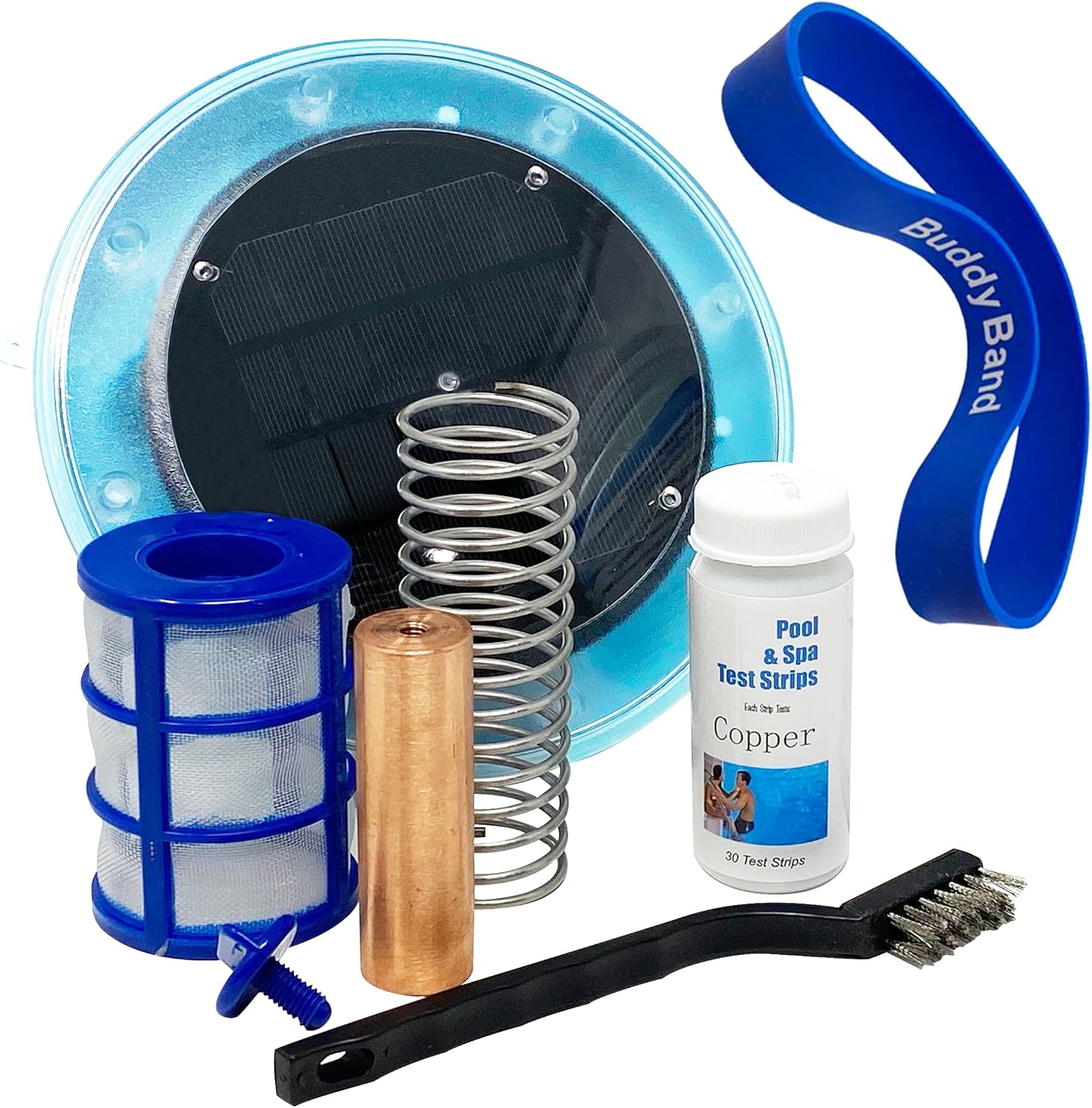 Original Solar Pool Ionizer | Pool Cleaner, use up to 85% Less Chlorine, for Pools up to 35,000 Gal, Lifetime Replacement Program