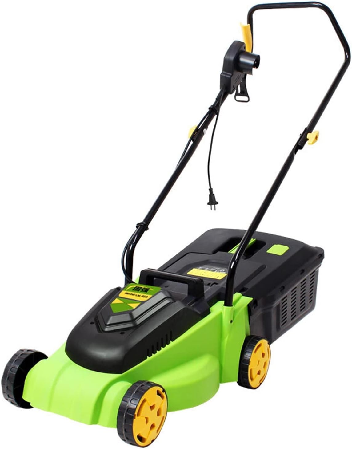 1600W High-power Commercial Electric Lawn Mower Lawn Machine Small Lawn Mower Multi-function Hand-push Weeder for Beginners DIY