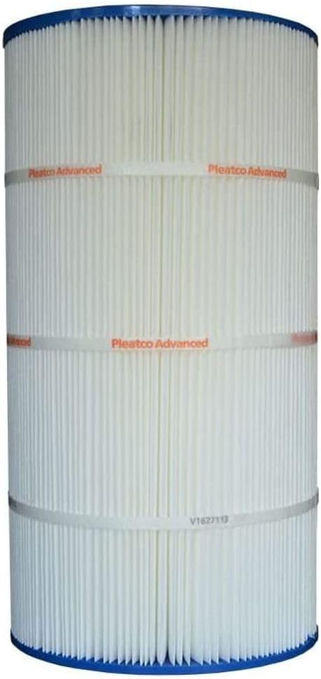 Pleatco PA100S-EC Pool Filter Cartridge Replacement for Unicel: C-9440, OEM Part Numbers: CX100XRE, White