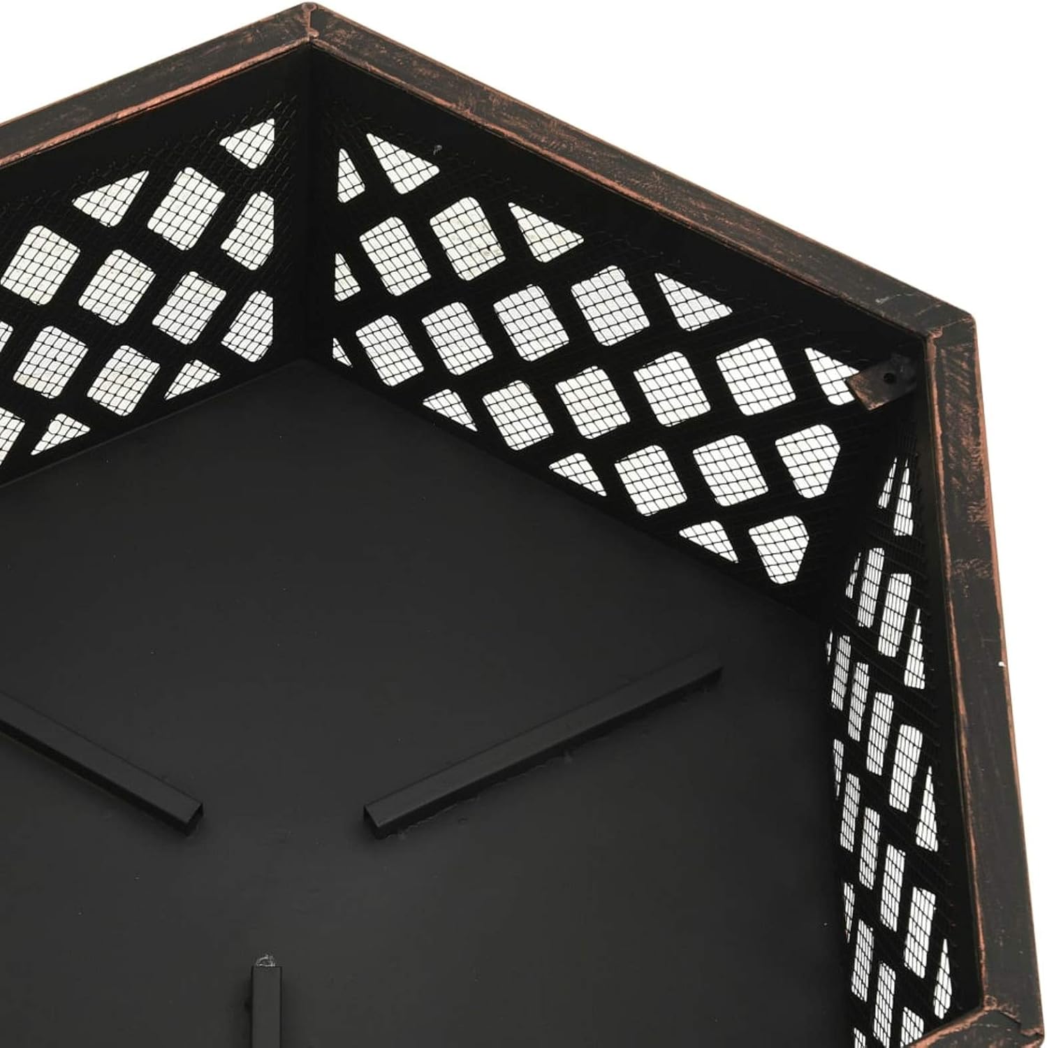 Rustic Fire Pit with Poker 24.4