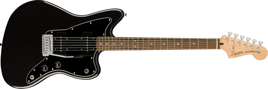 Fender Squier Affinity Jazzmaster Electric Guitar - Metallic Black