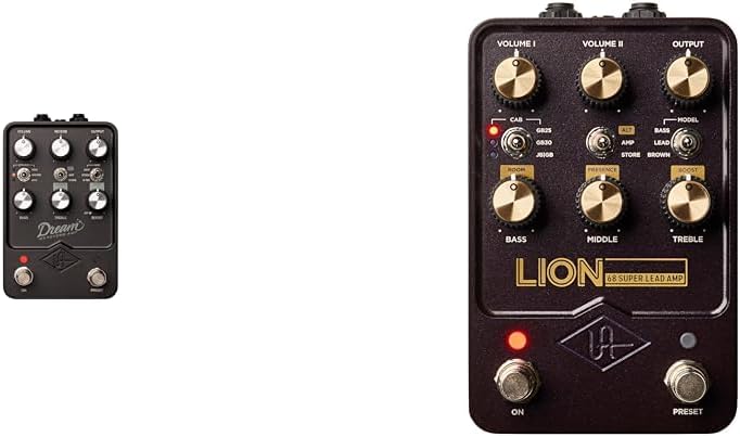 Universal Audio UAFX Dream '65 Reverb Amplifier & Lion 68 Super Lead Amp Pedal