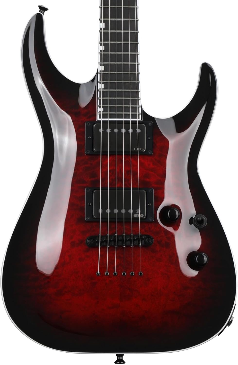 ESP E-II Horizon NT-II Electric Guitar - See-Thru-Black Cherry Sunburst