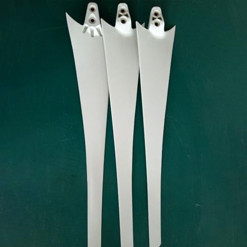 High-Efficiency Wind Turbine Replacement Kit - 530-900mm Blades with Hub & Nacelle for DIY Home Renewable Energy Solutions (M3 Hub, 900mm Blades)