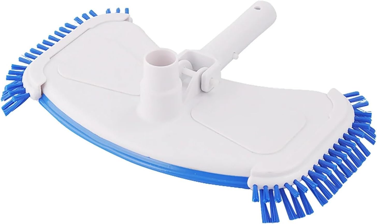 Vacuum Head Brush Cleaner Pool Suction Head Brush Cleaner Tool Parts Reinforced Suction Head with Side Brush Manual Suction