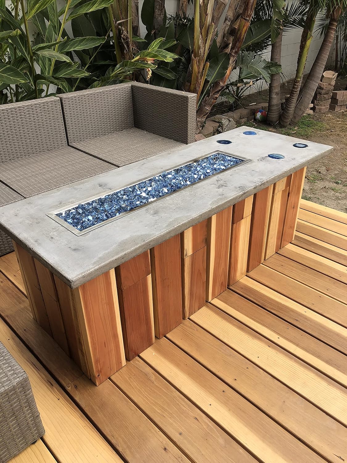 EasyFirePits Lifetime Warranted 316 Stainless Steel Marine Grade Straight Burners (36.00, 36 Inch Straight Burner)