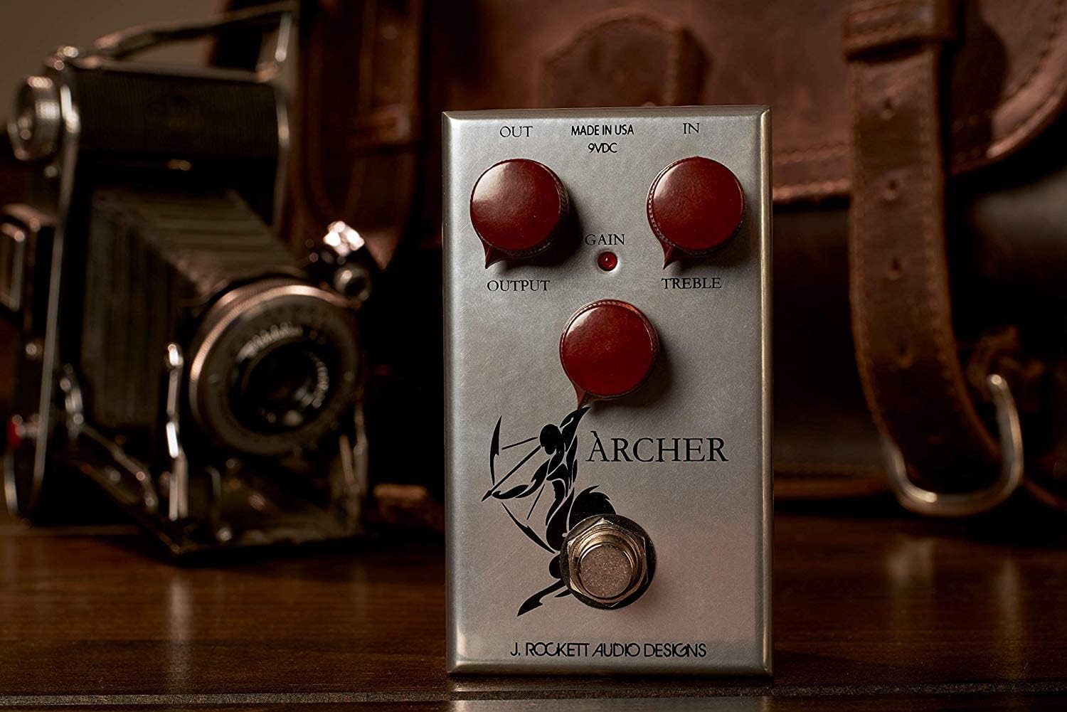 J. Rockett Audio Designs Tour Series Archer Overdrive and Boost Guitar Effects Pedal