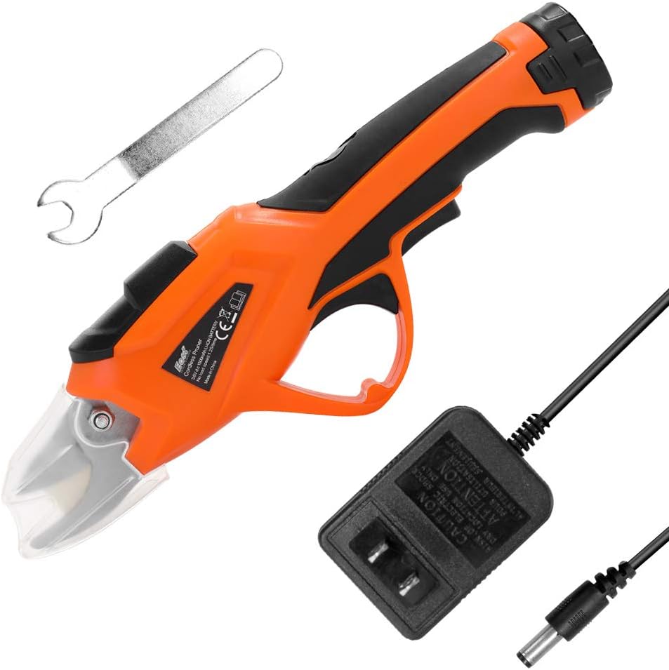 3.6V Electric Pruning Shear Reable Home Garden Scissors Cordless Secateur Fruit Tree Branches Cutter