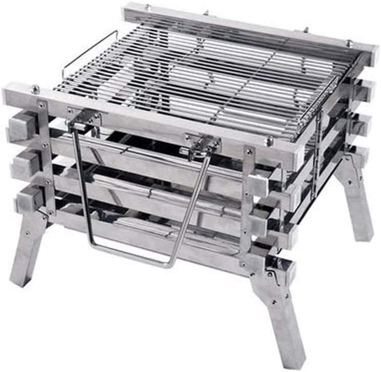 Portable Fire Pit Outdoor Foldable Bonfire Stove 16'' Steel BBQ Grill for Camping Picnic Bonfire Patio d Garden,Outdoor Fire Pits