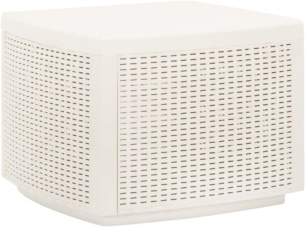 Patio Table White 20.9