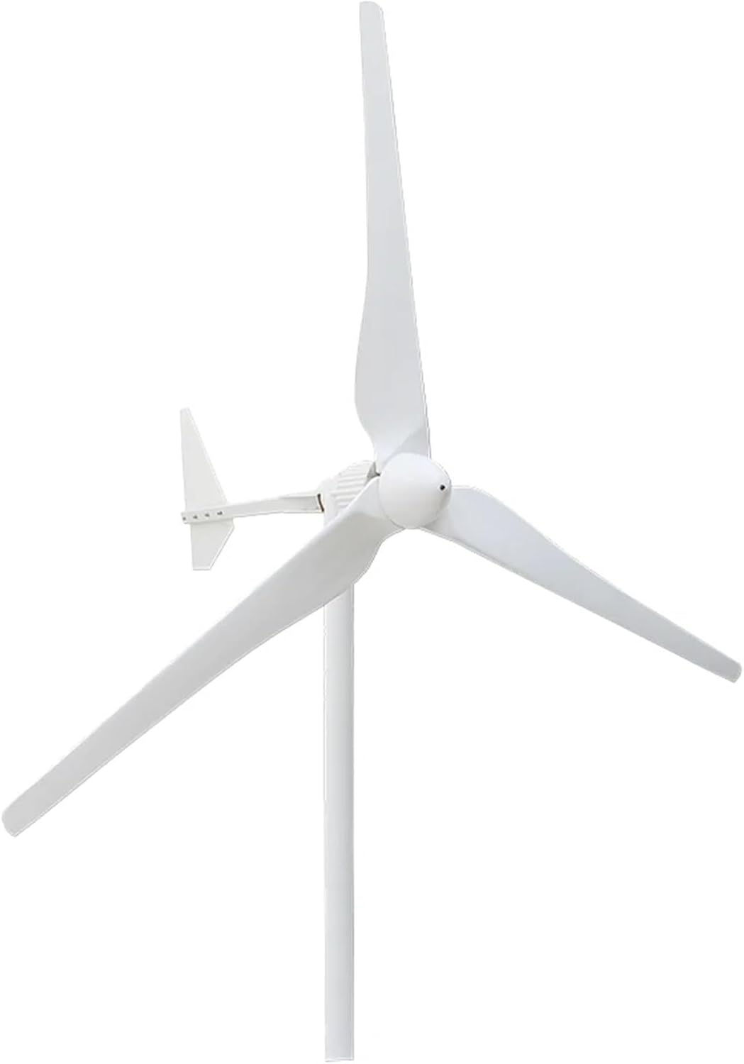 Windmill Generator, Wind Turbine Generator 2000W 48V 96V Alternative Energy Windmills For Marine, RV, Home, Windmill Generator For Home Use (Color : WHITE, Size : 48V), 1005004724059686