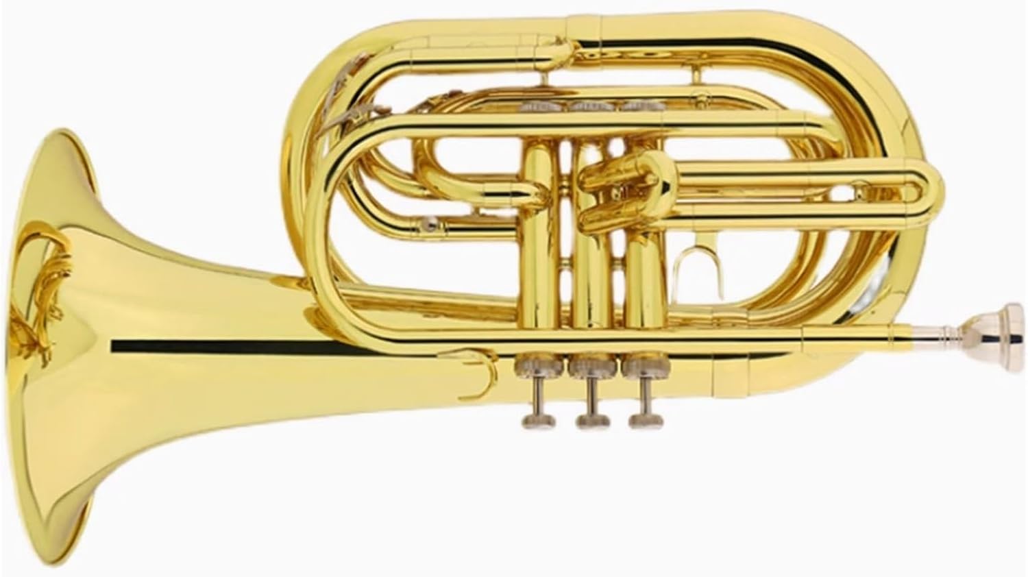Marching Euphonium B flat brass instrument suitable for beginners