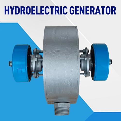 Portable 2000W Hydroelectric Generator - 110V-230V 60Hz Water Turbine, Durable Aluminum Alloy, Off-Grid Power for Home, Camping, Cabin, Outdoor & Small Hydro Systems