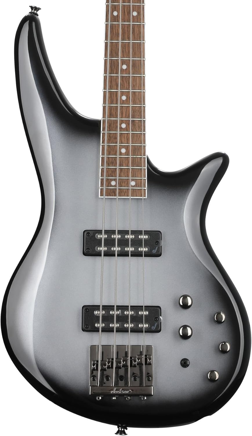 Jackson JS Series Spectra Bass JS3, Silverburst, Laurel Fingerboard