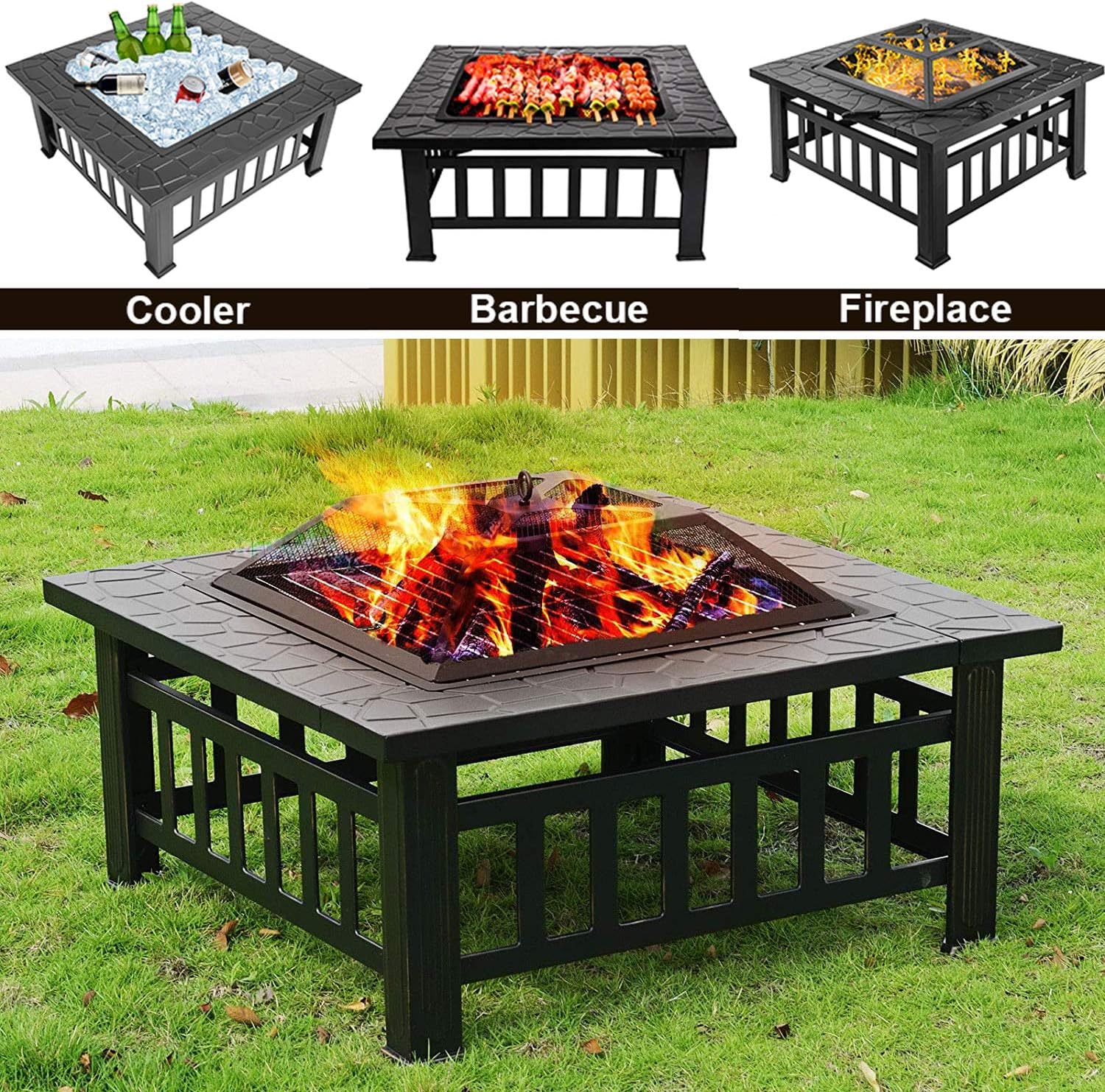 Outdoor fire Pit for Wood,32