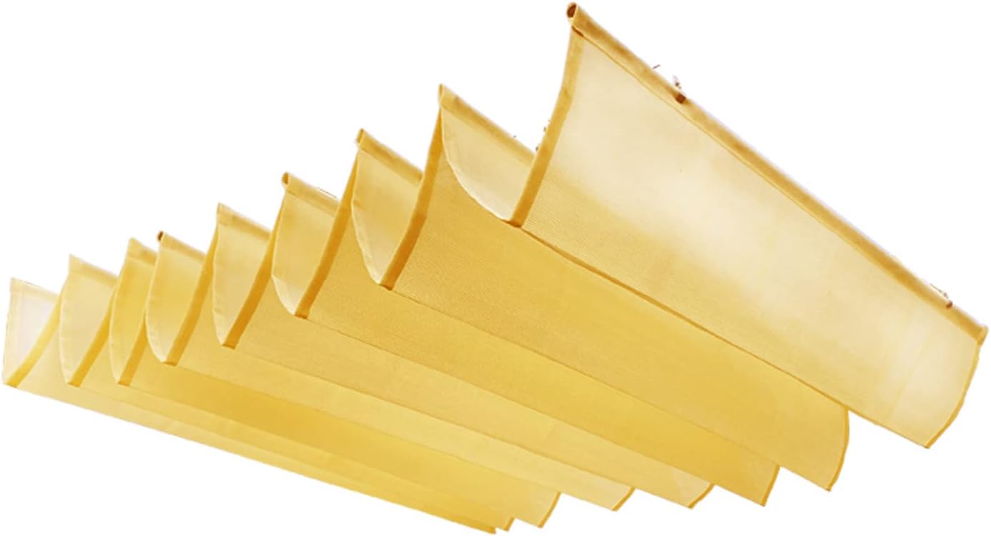 U Shape Wave Shade Sail Awning,Breathable Wave Sail,Permeable Wave Sun Shade Net,Sunblock Shade Cloth,Retractable Awning,90% UV Resistant,for Garden Patio,with Accessories (4.9x39ft)